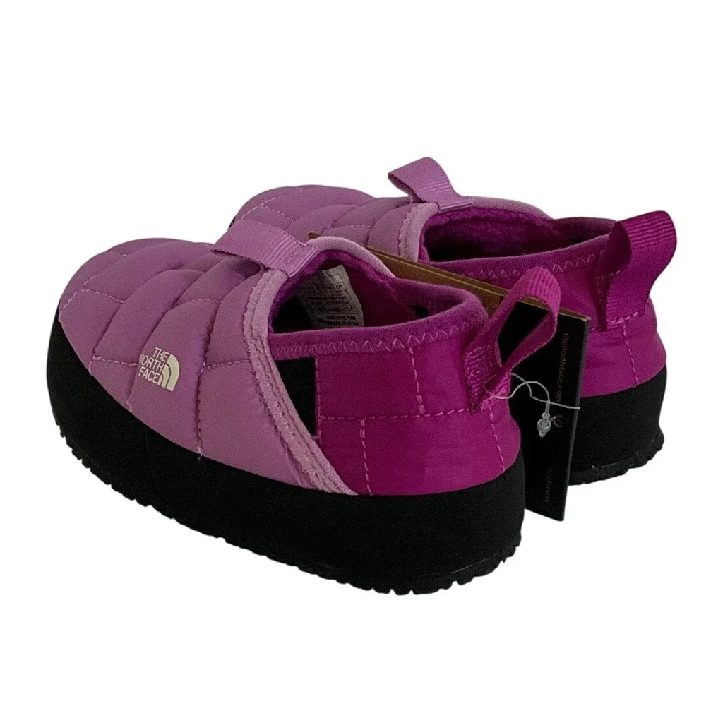 The North Face ThermoBall Traction Mule II Kids Dragonfruit Slip On Shoes 11 NWT